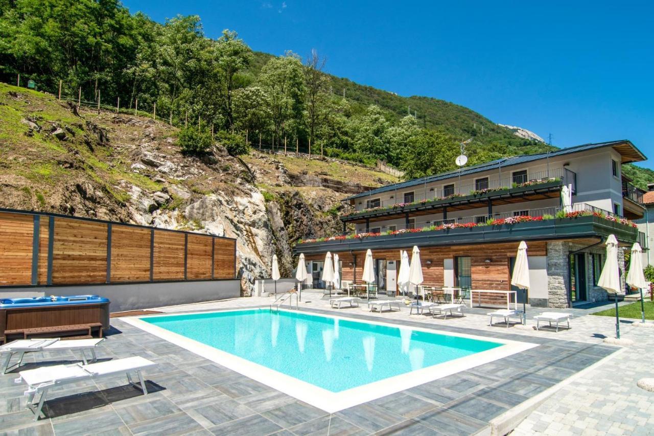 Dascio Vita See Ferienwohnung Mit Dachterrasse Buitenkant foto