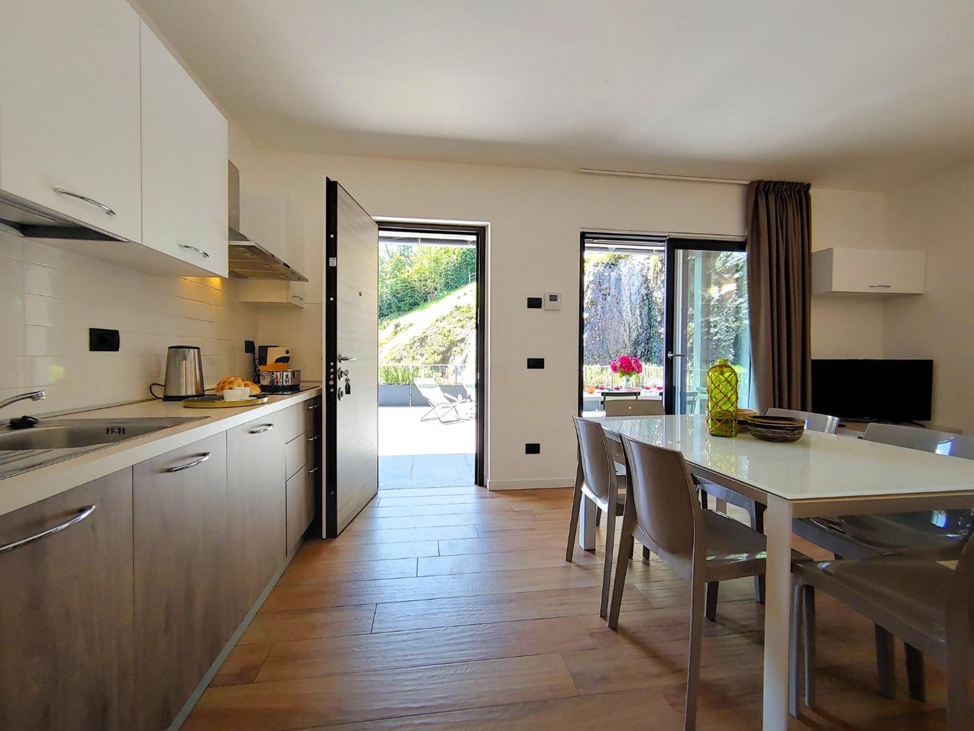 Dascio Vita See Ferienwohnung Mit Dachterrasse Buitenkant foto